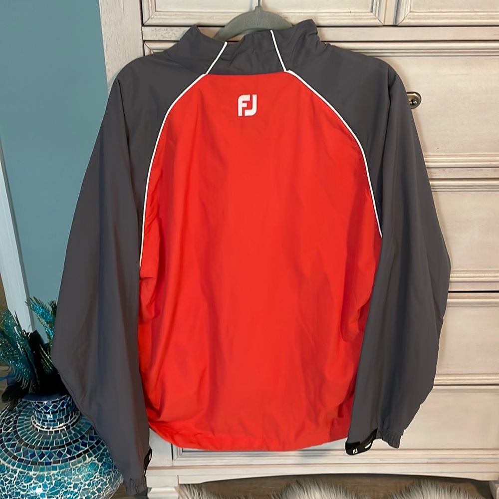 Footjoy FJ Mens 1/2 Zip Wind Rain Pullover Jacket Size medium